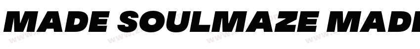 MADE Soulmaze MADE S字体转换